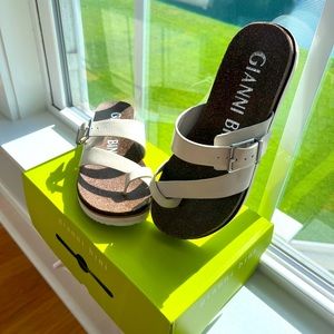 Gianni Bini Klaudy Size 7.5. Color Cloud White Like new, only worn a few times.